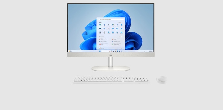 HP 23.8" All-in-One Desktop AI PC HP 23.8" All-in-One Desktop AI PC