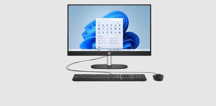 HP 27" All-in-One Desktop AI PC HP 27" All-in-One Desktop AI PC