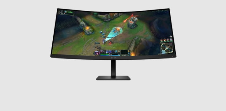 OMEN by HP 34 inch WQHD 165Hz Curved Gaming Monitor - OMEN 34c OMEN by HP 34 inch WQHD 165Hz Curved Gaming Monitor - OMEN 34c