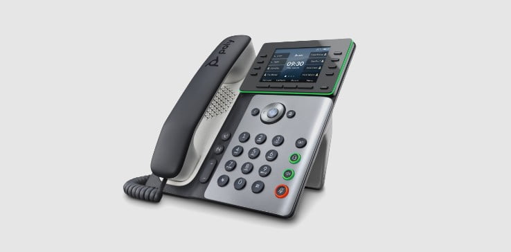 Poly Edge E300 Series office phone Poly Edge E300 Series office phone