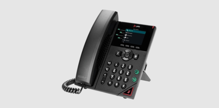 Poly VVX 250 desk phone with handset Poly VVX 250 desk phone with handset