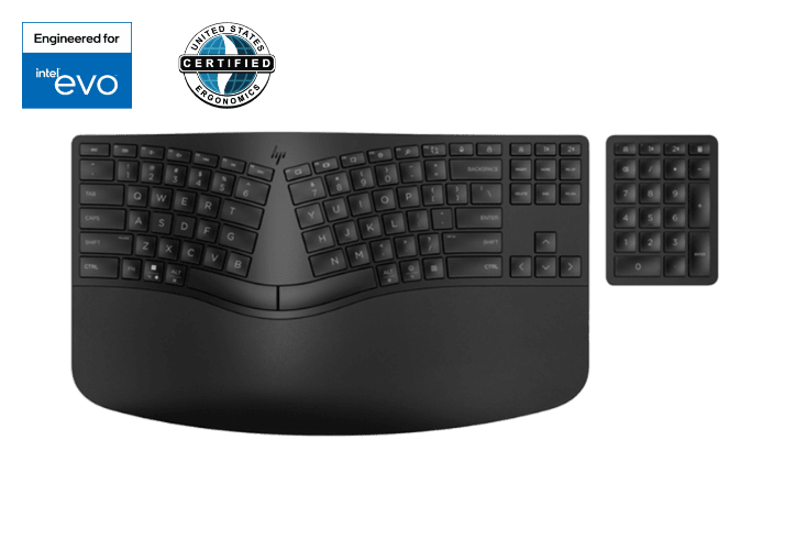 HP 960 Ergonomic Wireless Keyboard HP 960 Ergonomic Wireless Keyboard